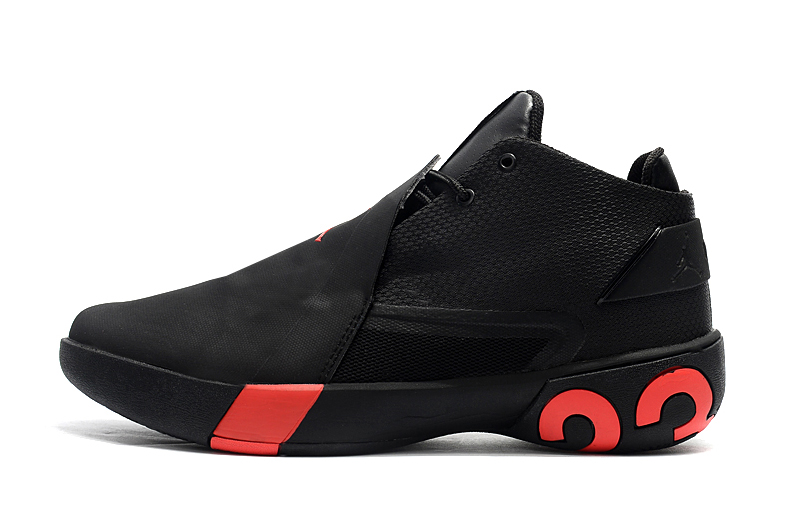 Jordan UltryFly 3 Black Reddish Orange Shoes - Click Image to Close